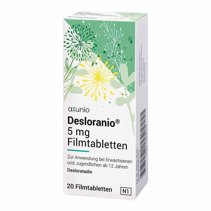 Desloranio 5 mg Filmtabletten, 20 St