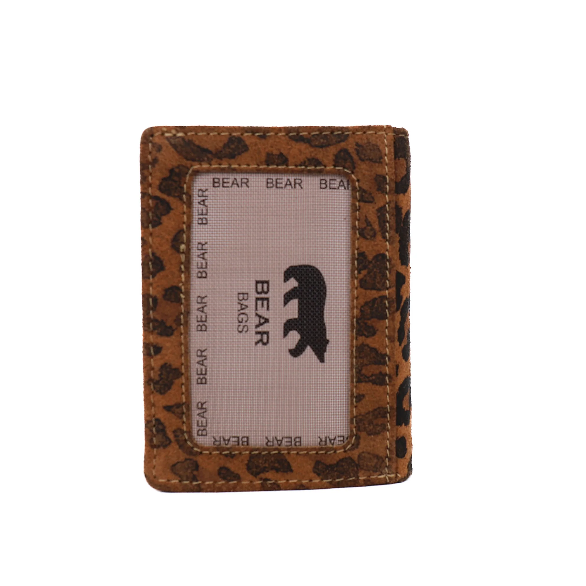 Bear Design Callisto Pelle Pasjeshouder Cas Panther CP7040