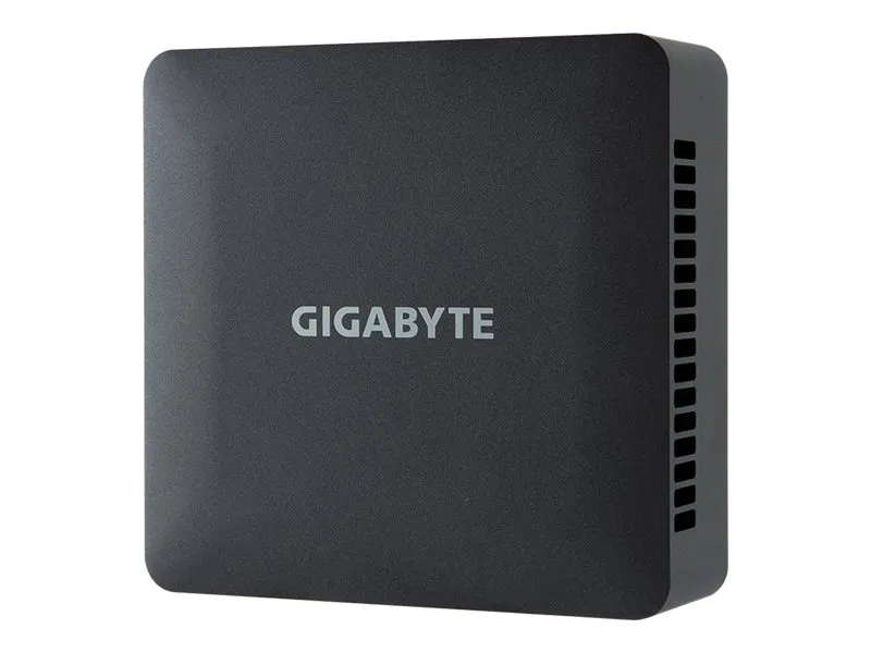 Gigabyte BRIX GB-BRi7H-1355 (rev. 1.0) - Barebone - Ultra Compact PC Kit 1 x Core i7 i7-1335U / op til 5 GHz - RAM 0 GB - Intel Iris Xe Graphics - Gigabit Ethernet, 2.5 Gigabit Ethernet
