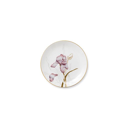 Royal Copenhagen Flora Frokosttallerken, Iris, Ø22 cm