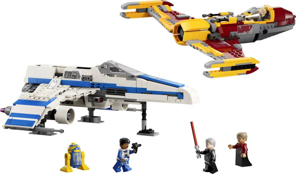 LEGO®STAR WARS™ 75364 - L'E-WING DE LA NOUVELLE REPUBLIQUE CONTE LE CHASSEUR DE SHI