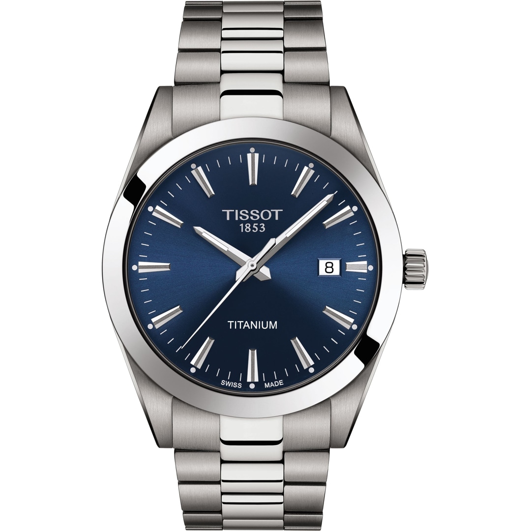 Tissot Gentleman Titanium Blau
