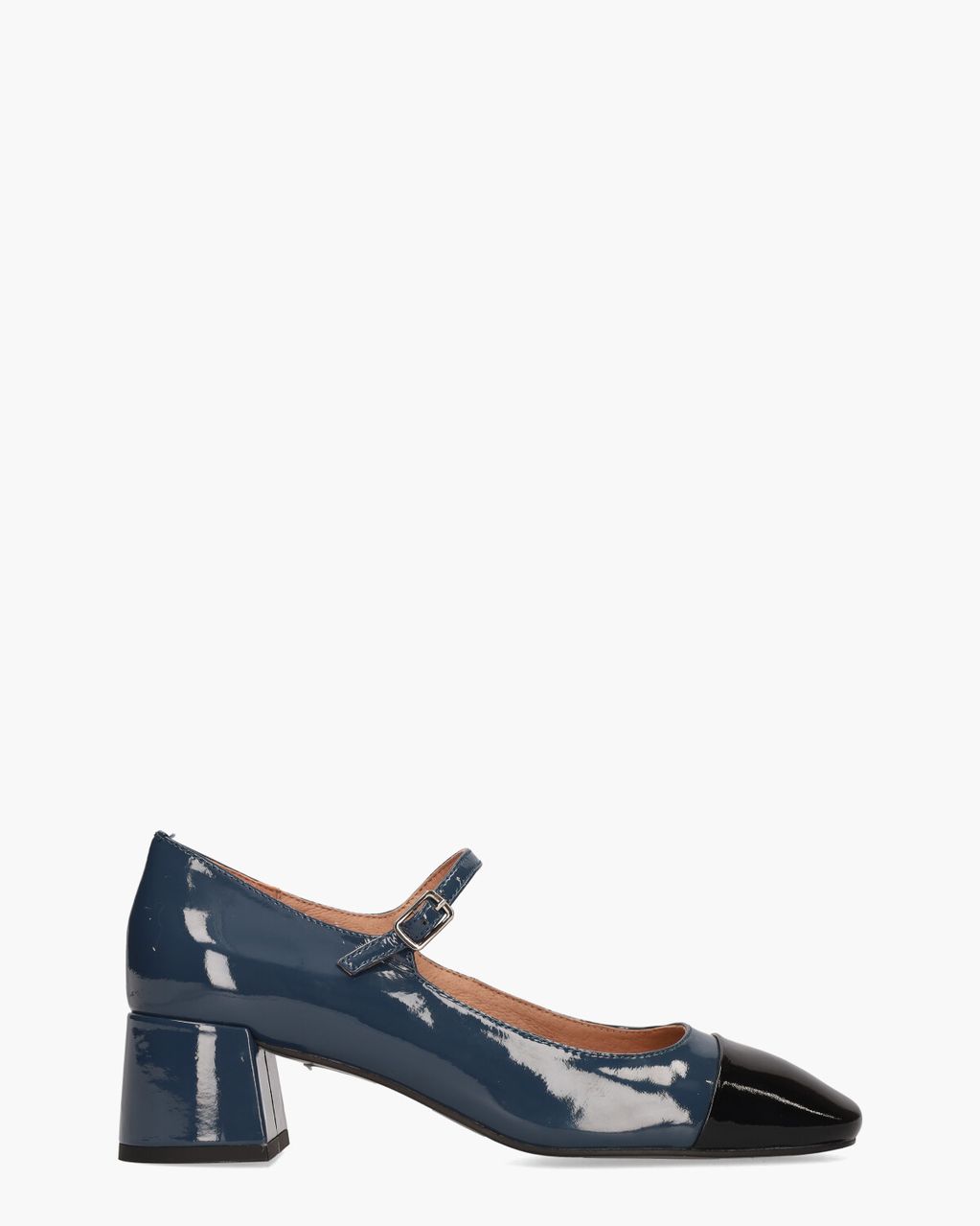 Bibi Lou Daniella Grijsblauw/Zwart Damesloafers
