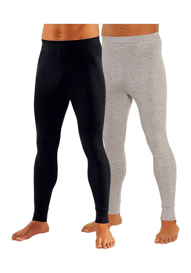 Clipper Lange Unterhose, 2 Stk. aus weichem Single Jersey