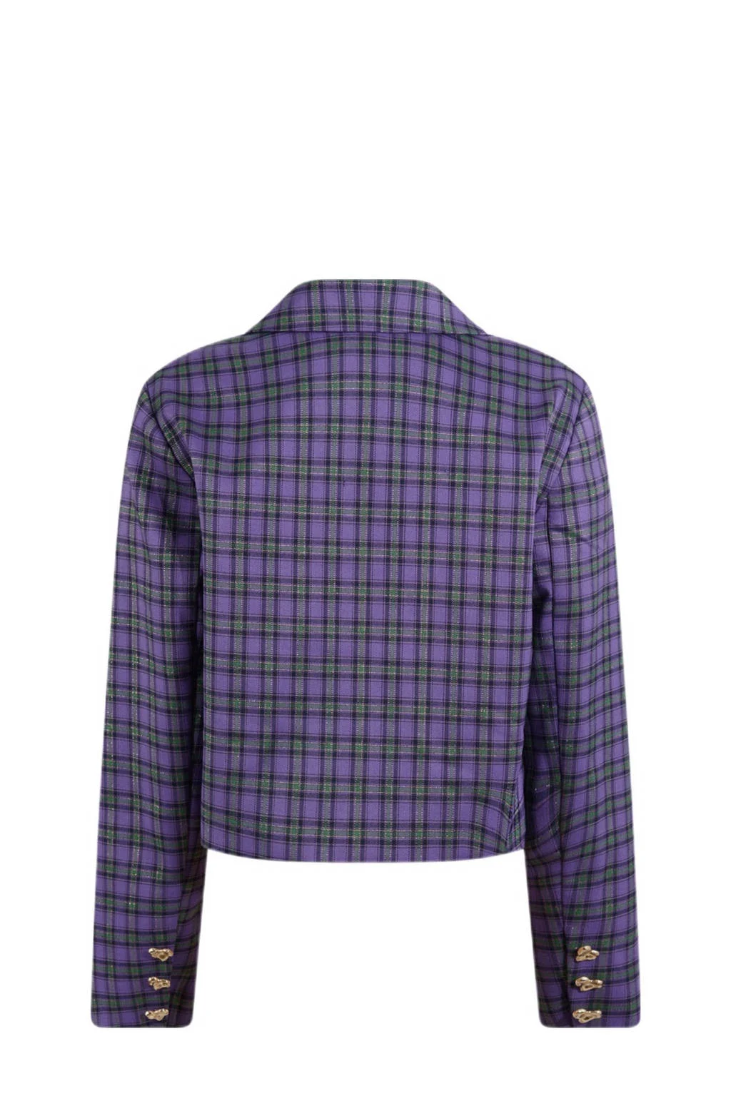 Shoeby cropped blazer paars
