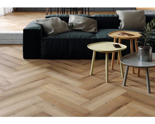 Vinyl Rigid 5.0 Herringbone Georgetown Oak
