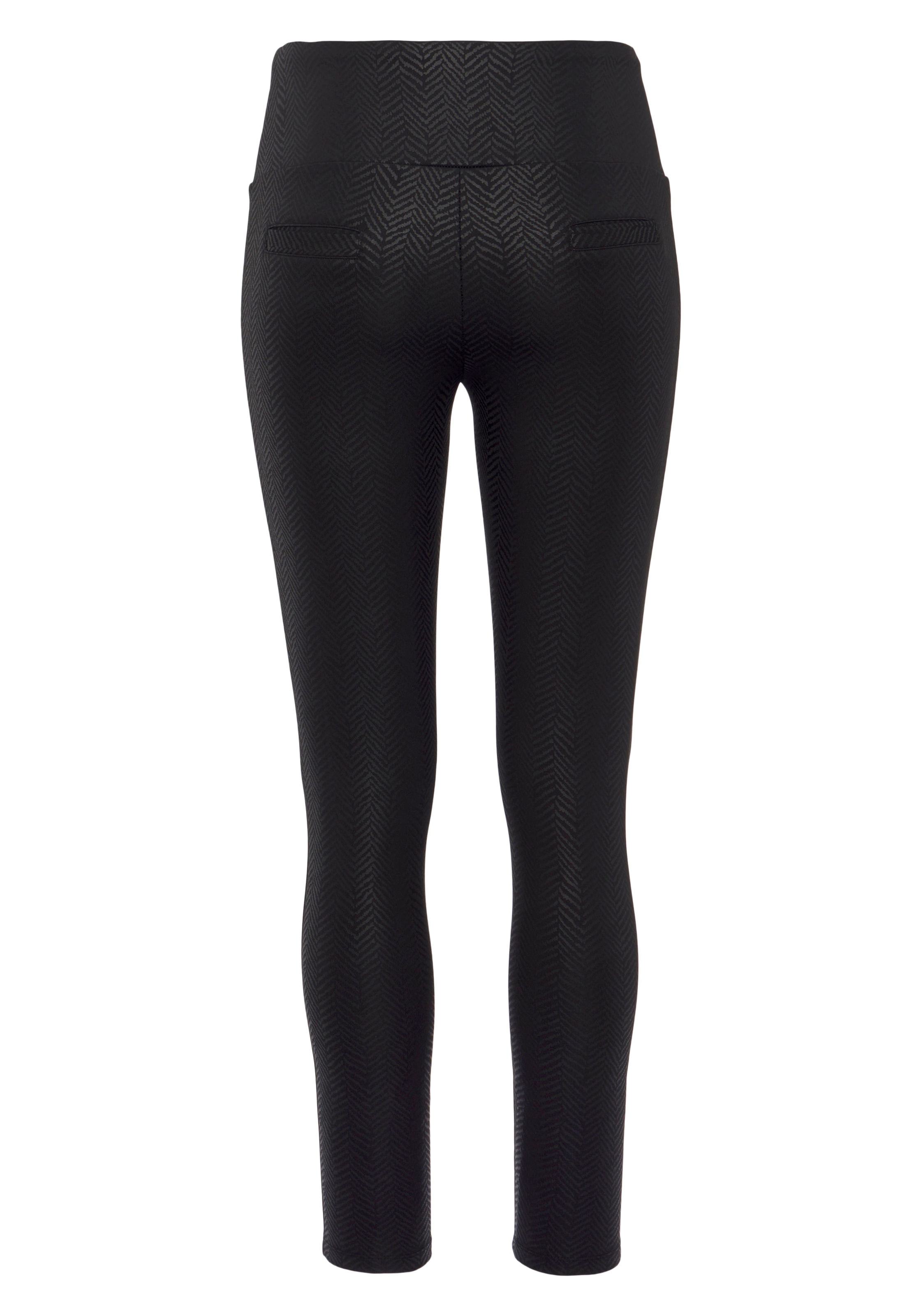 LASCANA Leggings  mit schimmerndem Alloverdruck