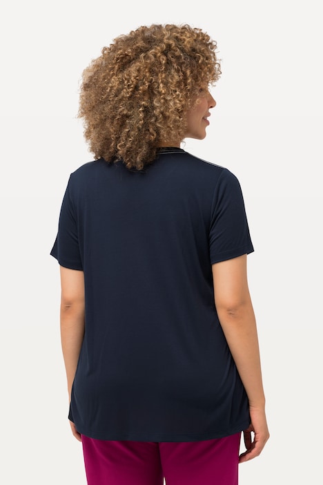 Funktionsshirt, antibakteriell, V-Ausschnitt, Halbarm