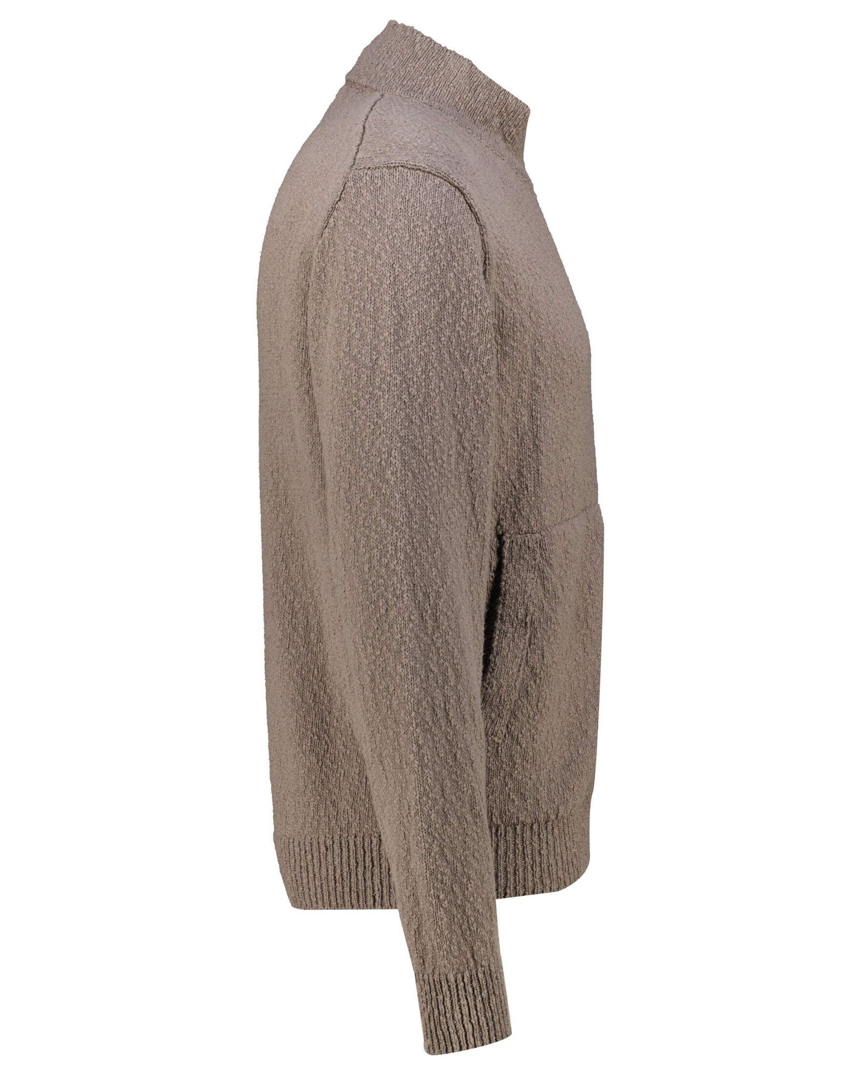 Stone Island| Herren Strickjacke aus Baumwolle mit Leinen Relaxed Fit