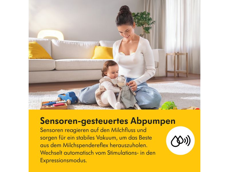 MEDELA Milchpumpe Magic InBra einzel Elektrisch Tragbare Einzelmilchpumpe