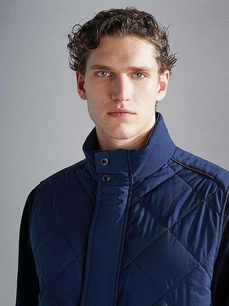 PAUL & SHARK Steppgilet  dunkelblau