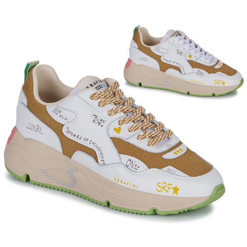 Serafini - MALIBU - Blanc / Marron