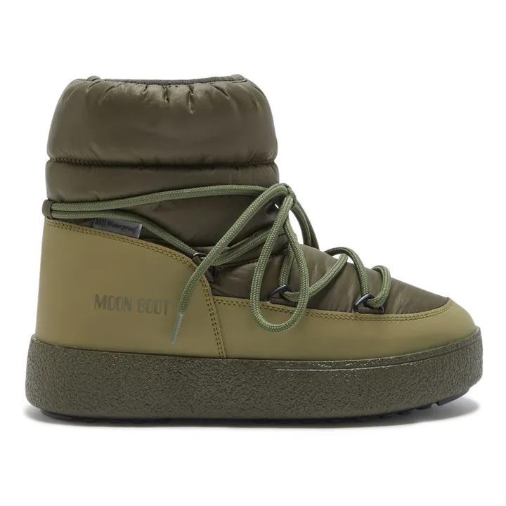 Moon Boot Moon Boot Ltrack Low Nylon | Vert kaki