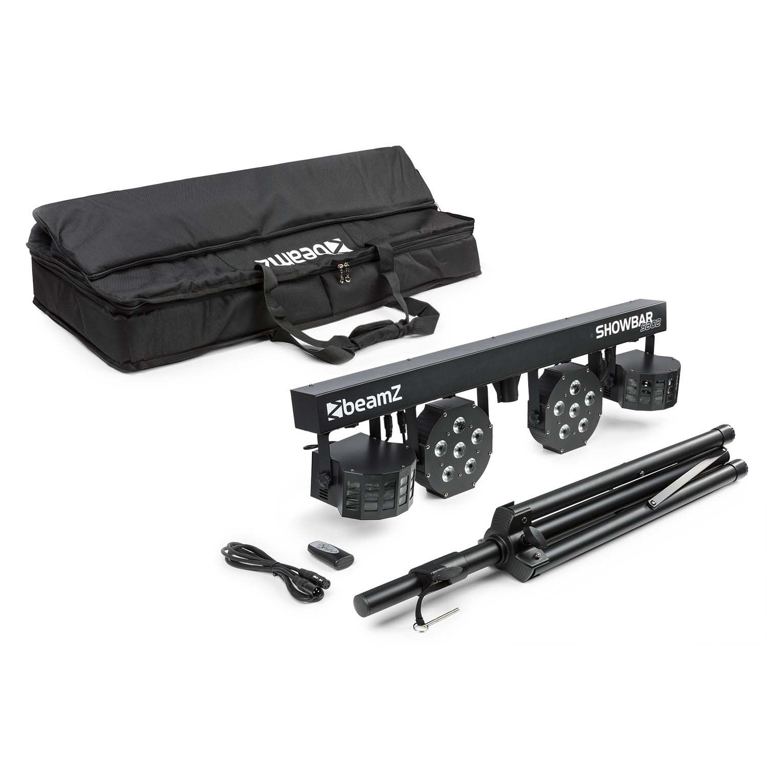 BeamZ SB02 accu lichteffect met standaard en T-Bar