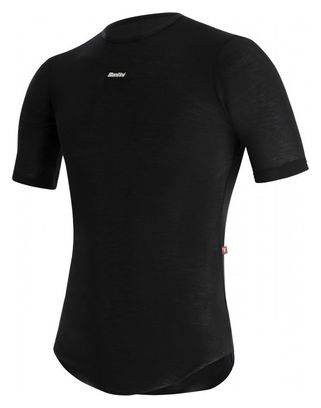 Sous Maillot Santini Dry Manches Courtes Noir