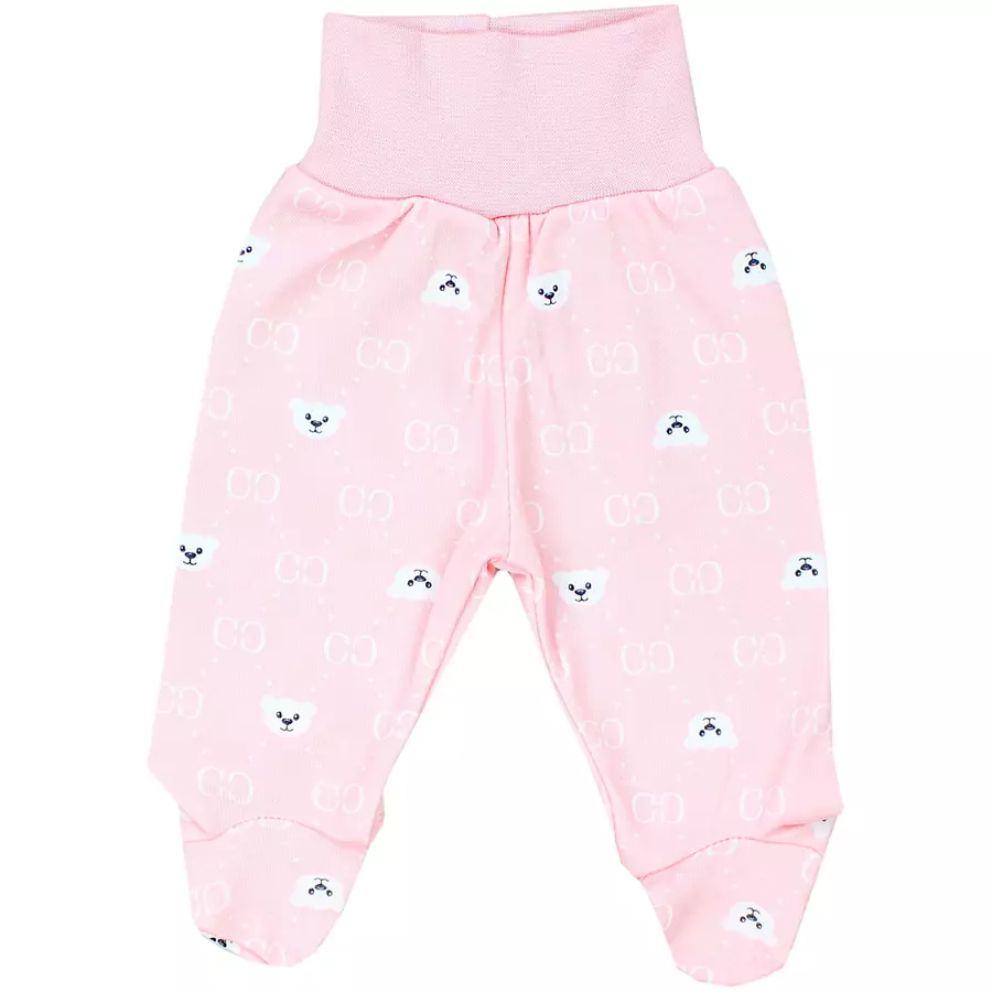 TupTam Baby Bekleidungsset Langarmbody Hose Mütze3 teilig rosaweiß