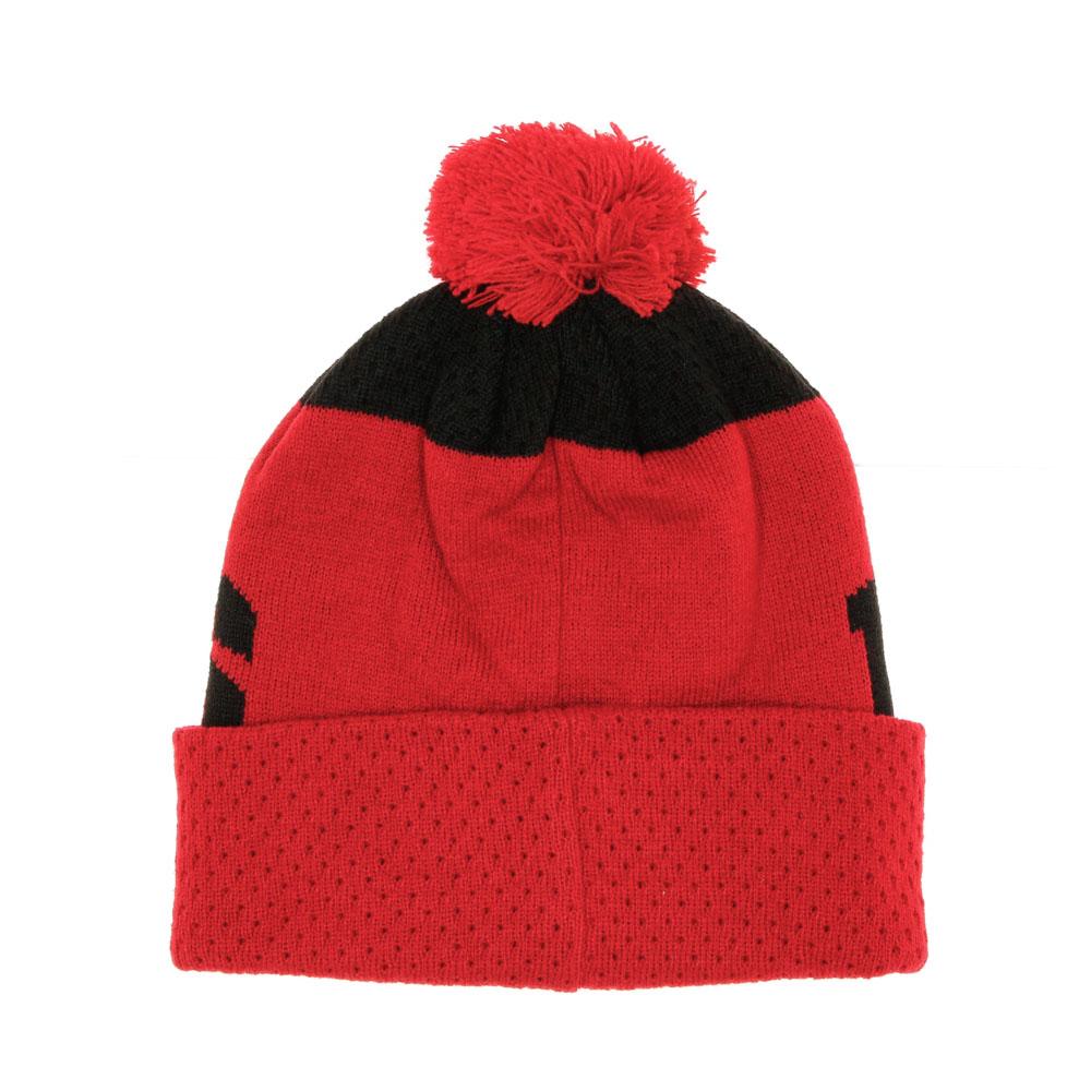 NBA Chicago Bulls Bonnet Rouge/Noir Garçon NBA Collegiate