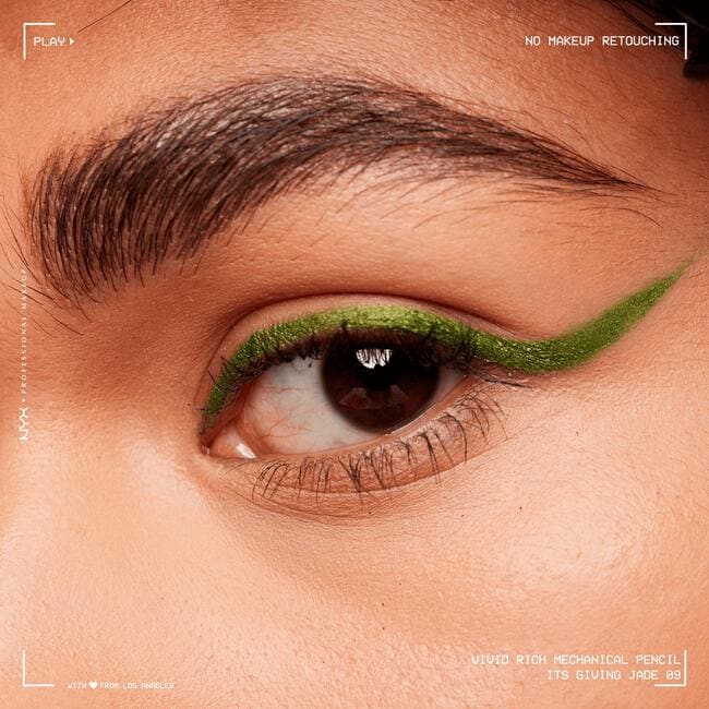 NYX Professional Makeup Vivid Rich Mechanical Pencil It's Giving Jade