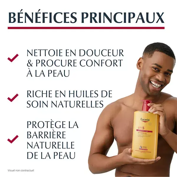 Óleo de Banho Eucerin PH5 para Pele Seca e Sensível 1L