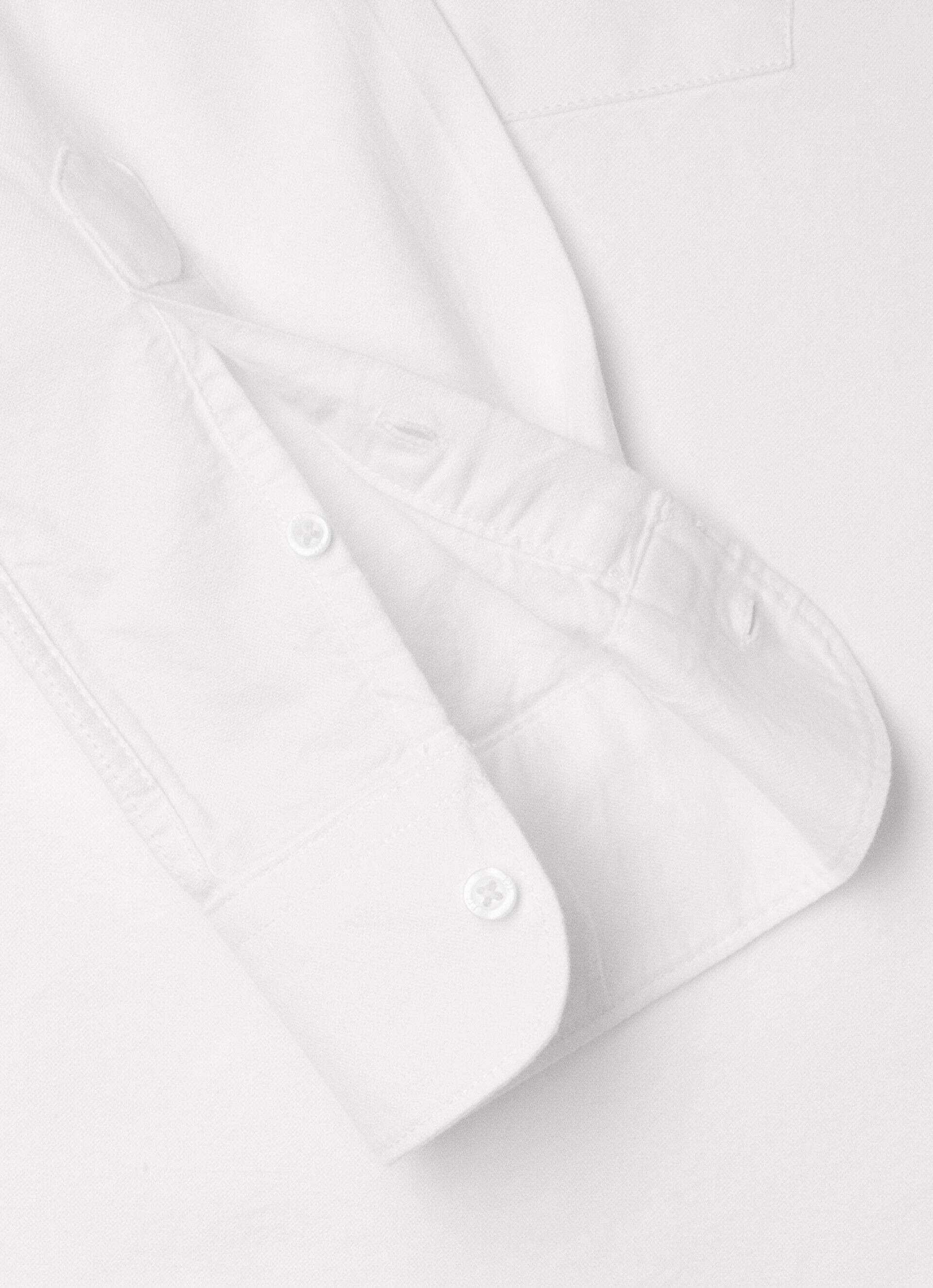 Camisa Oxford Lawson de corte regular - branca