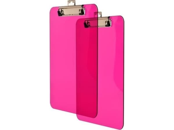 Tetis Board med metallklemme TETIS A4 rosa Tetis