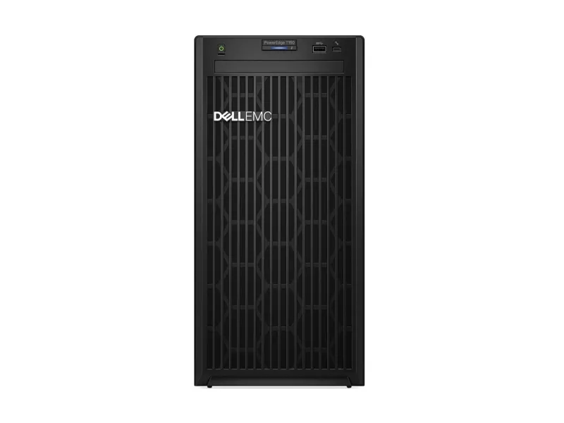 Dell PowerEdge T150 - Server - MT envejs - 1 x Xeon E-2314 / op til 4.5 GHz - RAM 16 GB - HDD 2 TB - Matrox G200 - Gigabit Ethernet - skærm: ingen - sort - med 3 års Basic Onsite
