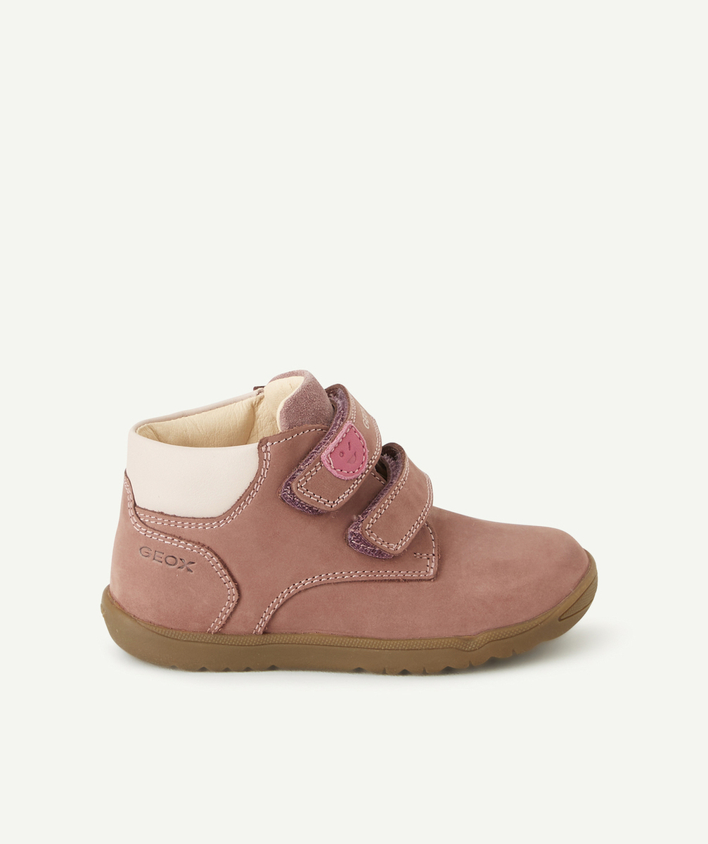 GEOXBASKETS MACCHIA BÉBÉ FILLE ROSE