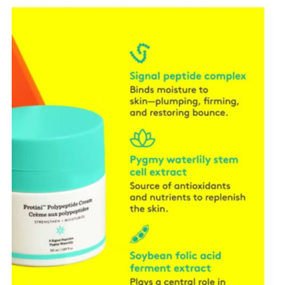 Drunk Elephant Protini Polypeptide Cream Mini Gezichtscrème15 ml