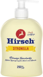 HIRSCH Zitronella Flüssigseife Dispenser, 250 ml