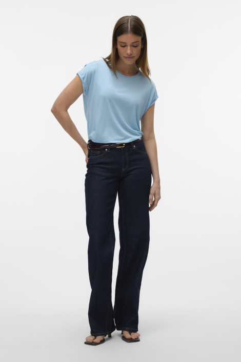 Vero Moda blauwe dames t-shirt