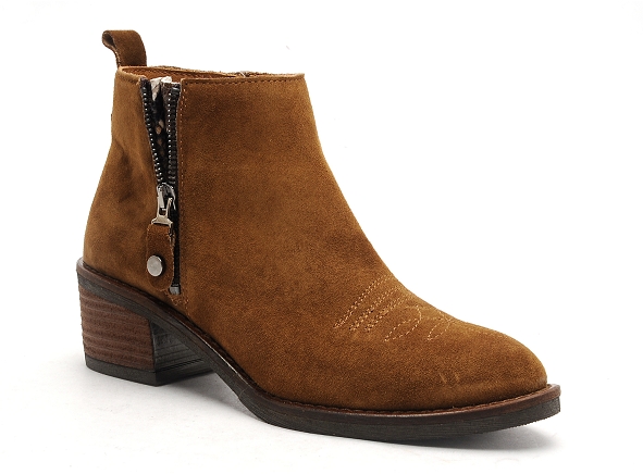 Alpe boots bottine talons femme 4441 marron