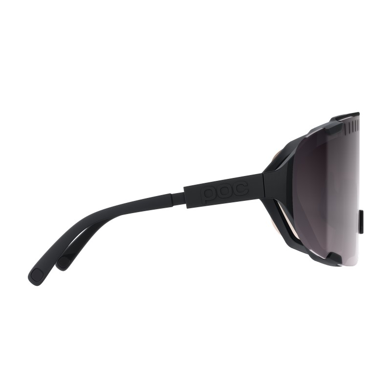 POC Devour cykelbriller uranium black/clarity road/sunny silver