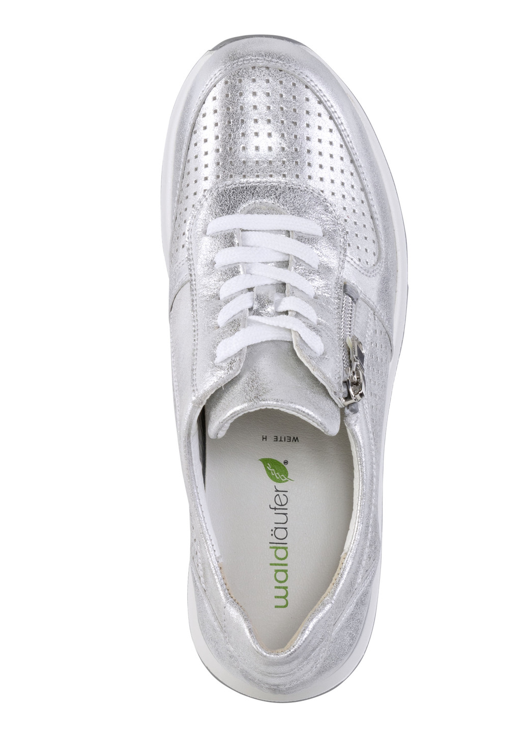 Waldläufer Schnür-Sneaker aus Nappaleder