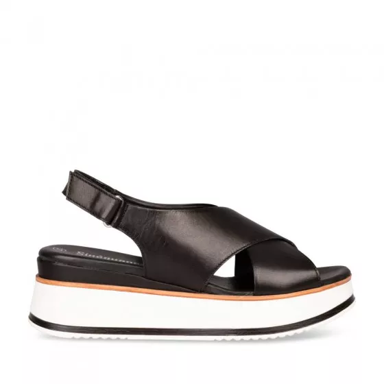 Sandales NOIR SINEQUANONE LEATHER