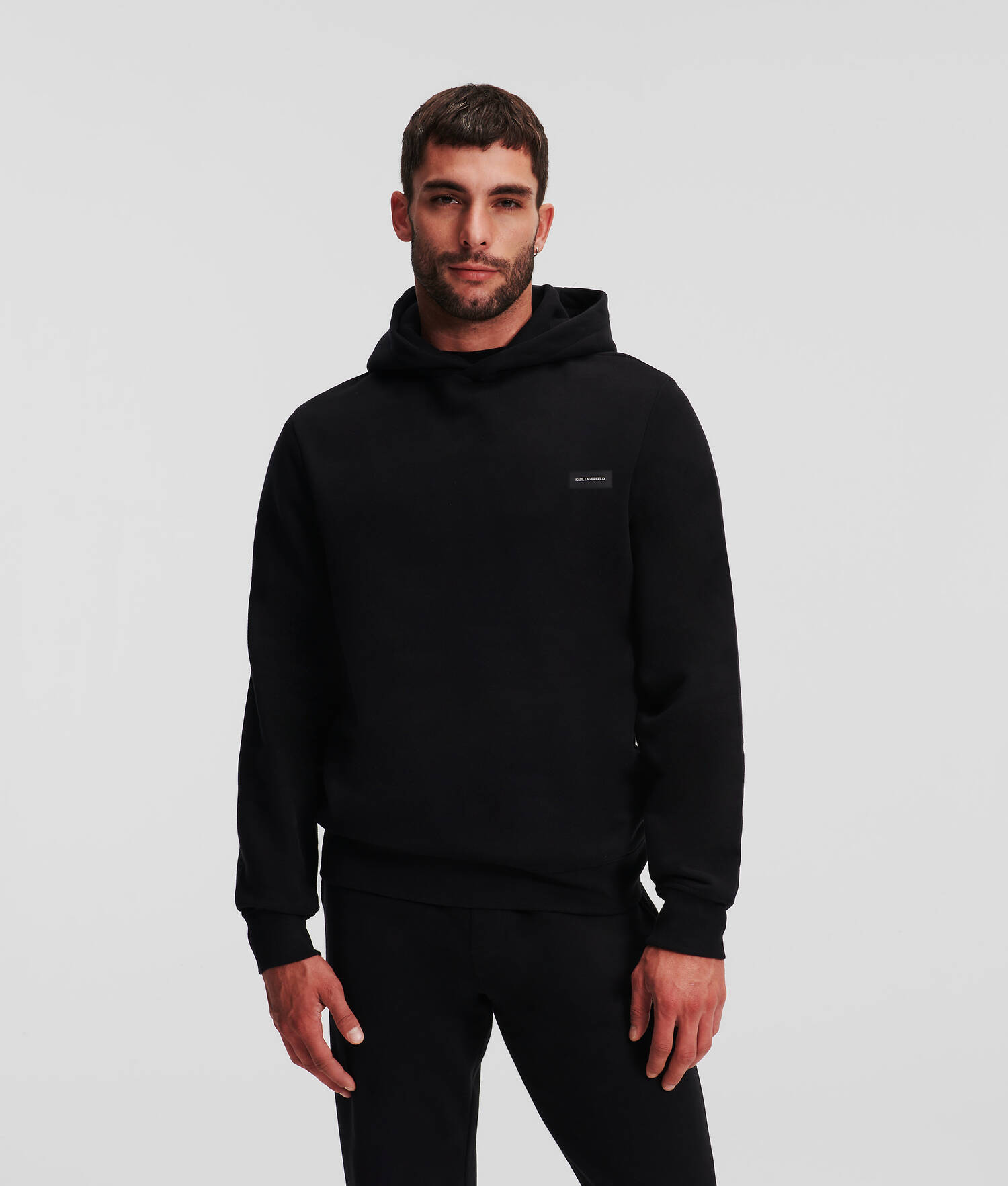 SWEAT À CAPUCHE AVEC LOGO KARL