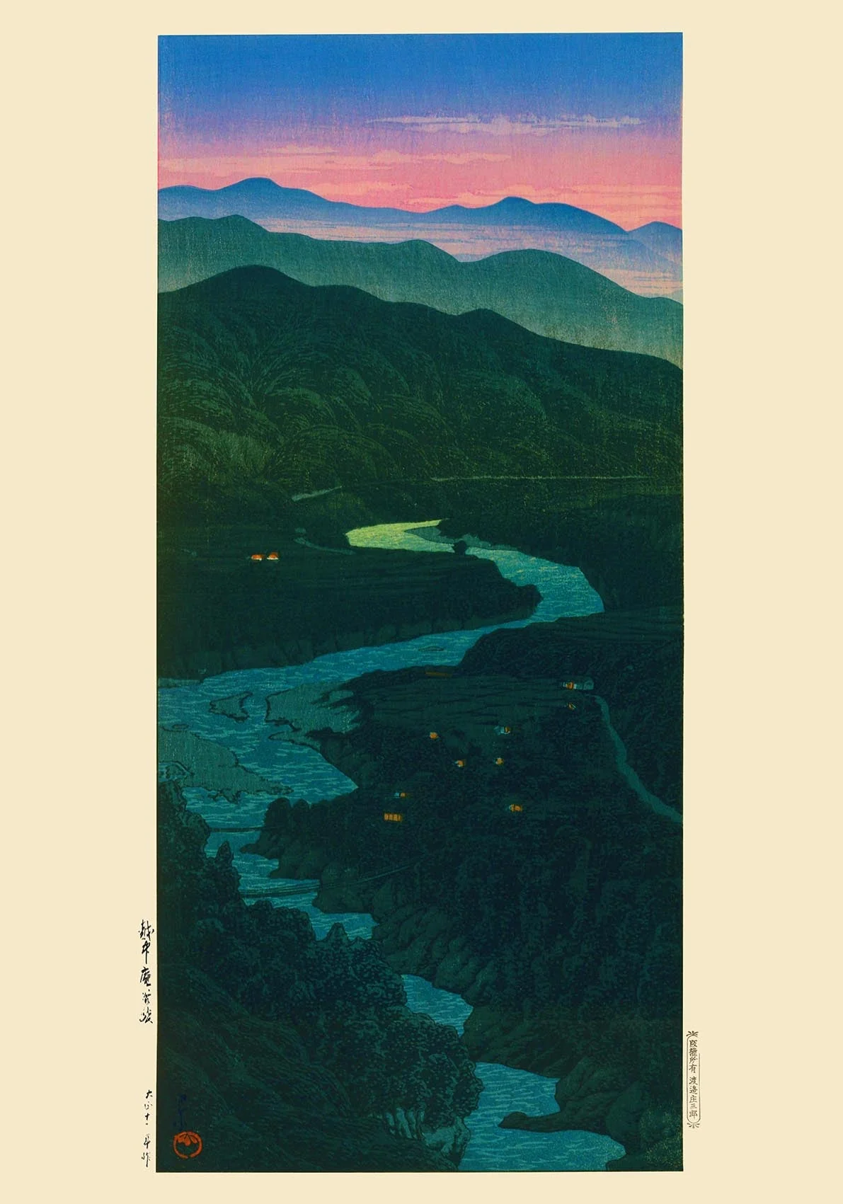 Ioridani-Pass, Etchu bei Hasui