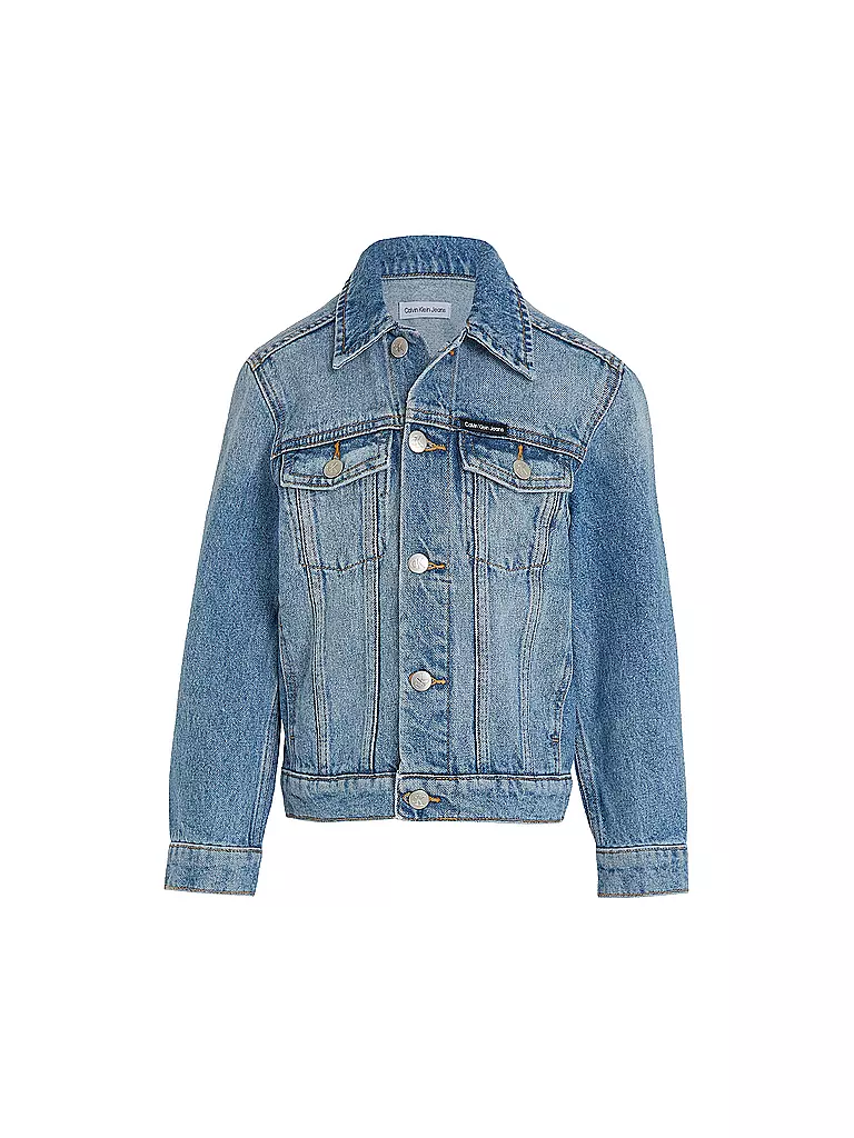 CALVIN KLEIN JEANS Jungen Jeansjacke  blau