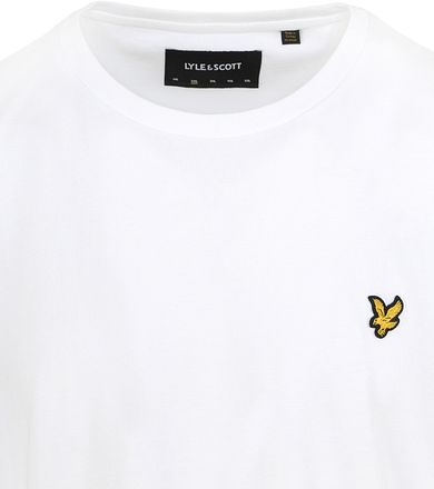 Lyle and Scott Plussize T-shirt Wit TS400VOGX-626 kopen