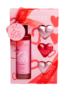 IDC Institute In Love Rose Giftset Shimmergel & Bruishartjes 1ST