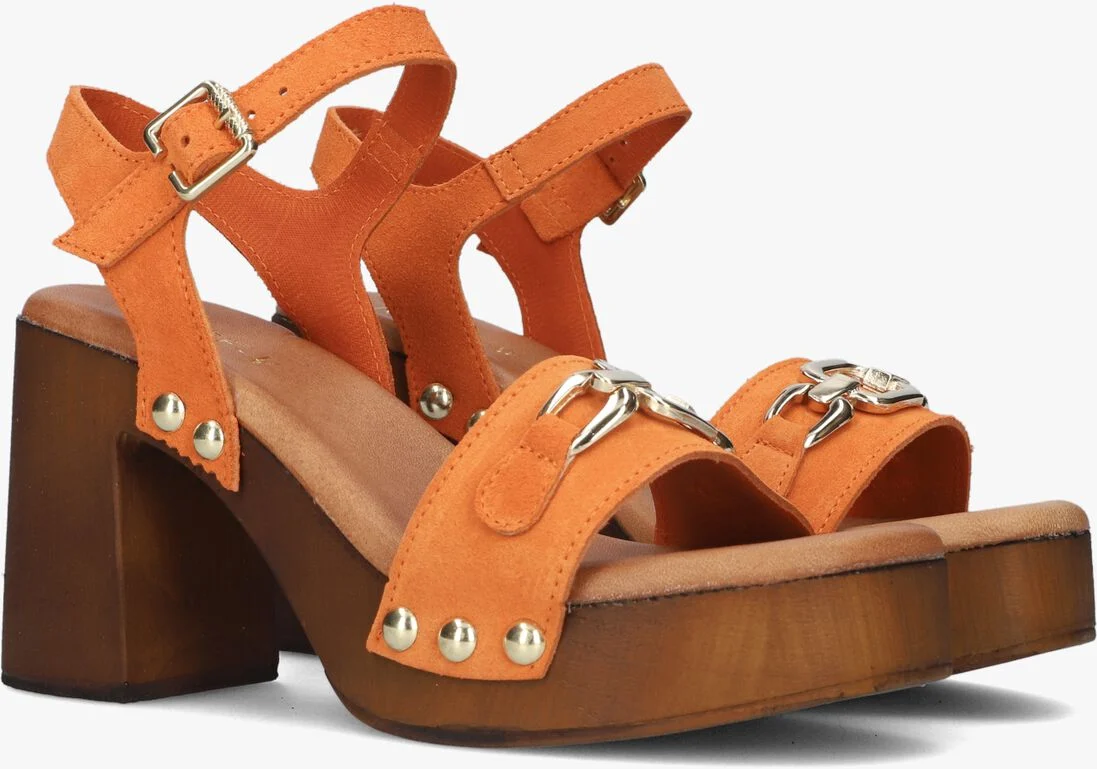 NOTRE-V oranje notre-v sandalen 8635