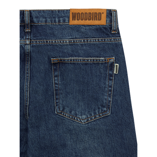 Woodbird Doc Blooke Jeans, Blue Stone, W33/L34