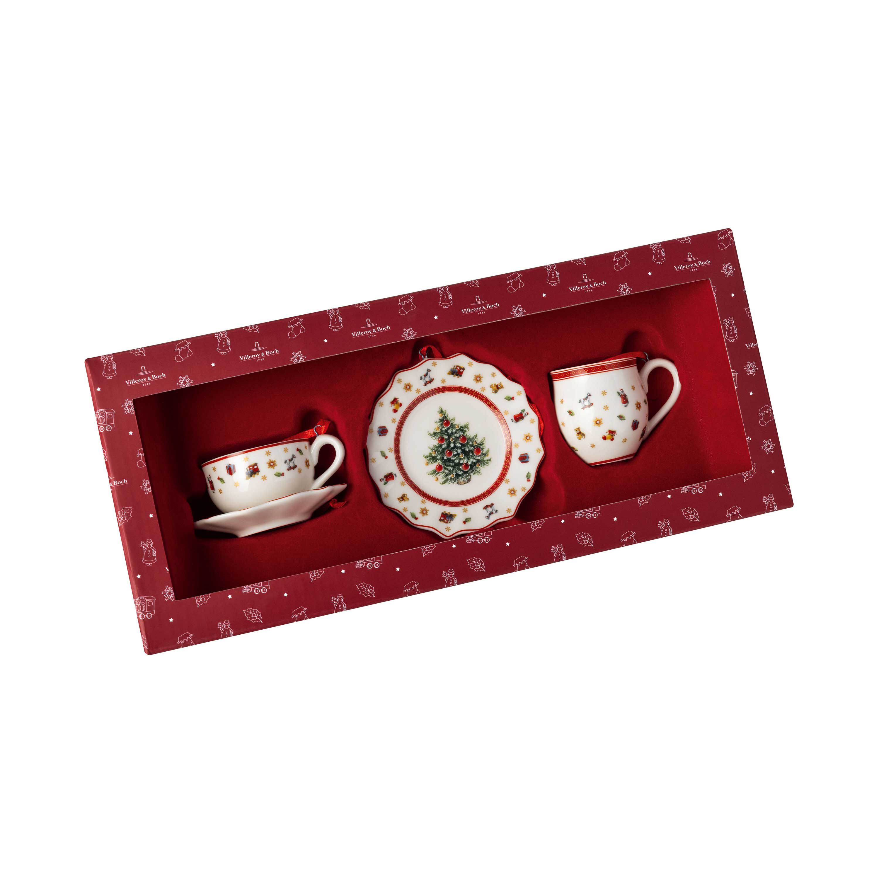 Toy's Delight Christmas ornaments White, '', Premium Porcelain