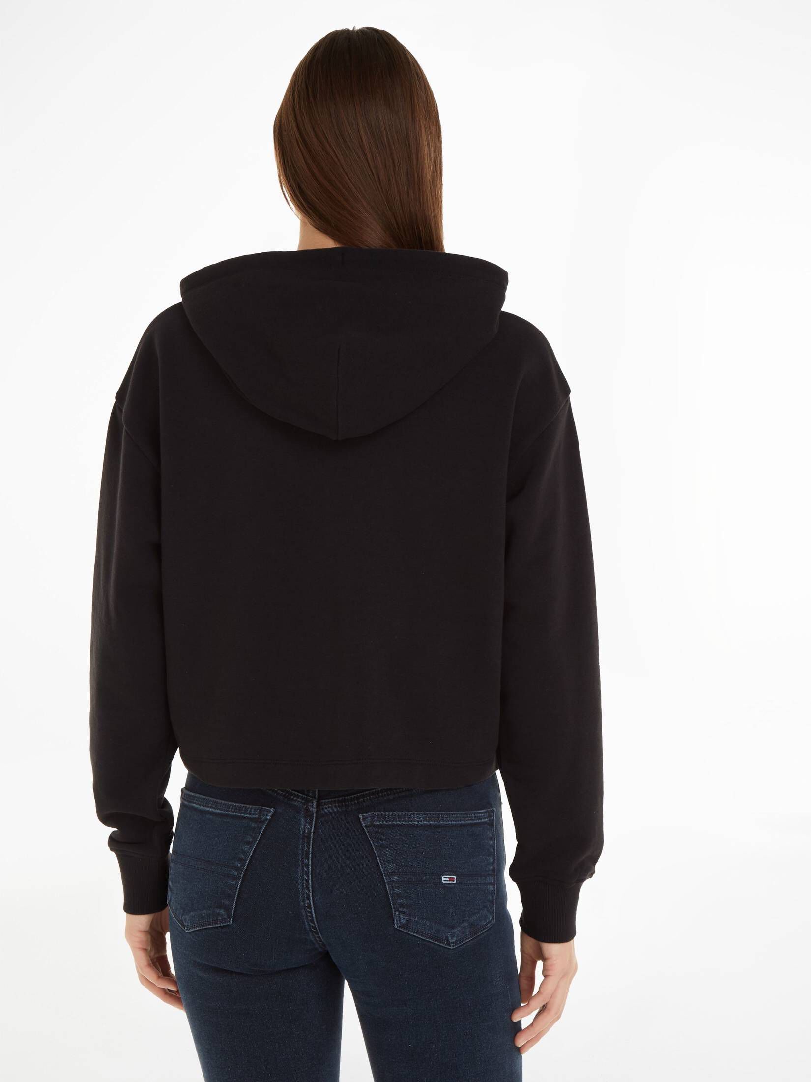 Tommy Jeans| Damen Hoodie TJW ESSENTIAL LOGO HOODIE Relaxed Fit
