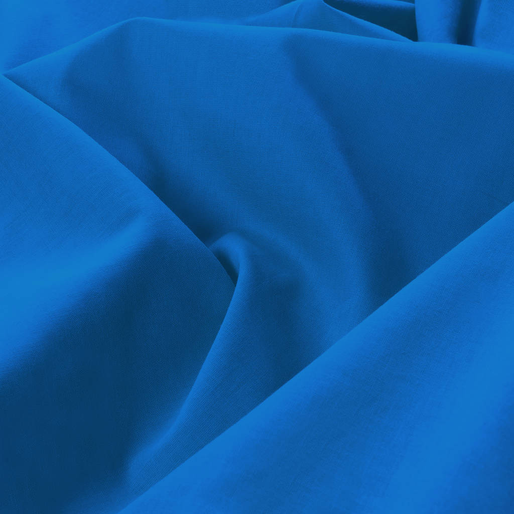 katoenen dekbedovertrek 2-persoons blauw (200x220 cm)