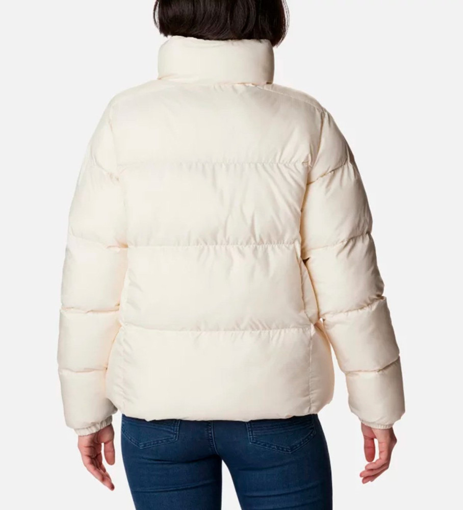 Jaqueta acolchoada Columbia Puffet, cor Off-White