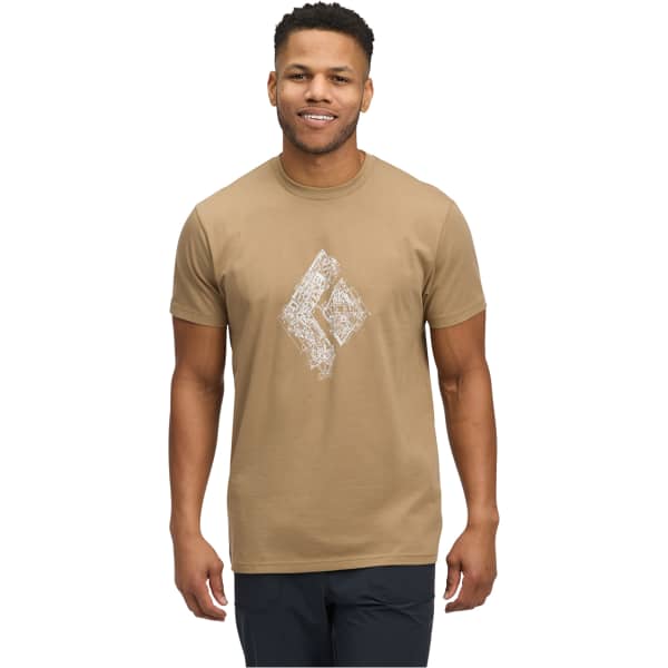 T-shirt escalade BLACK DIAMOND ENGINEERED DIAMOND SS TEE MUSHROOM