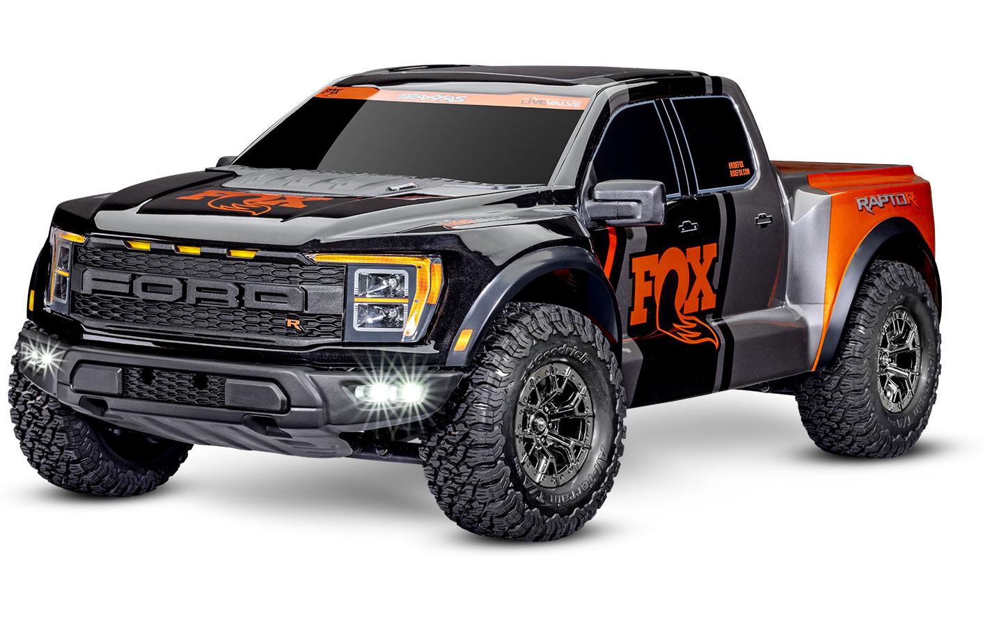 Ford Raptor R 4 x 4 Ultimate ARTR, 1:10 - Grau / Schwarz<br>Detailgetreues Offroad-Scale-Modell mit leistungsstarkem Brushless-Antrieb für ultimative Action