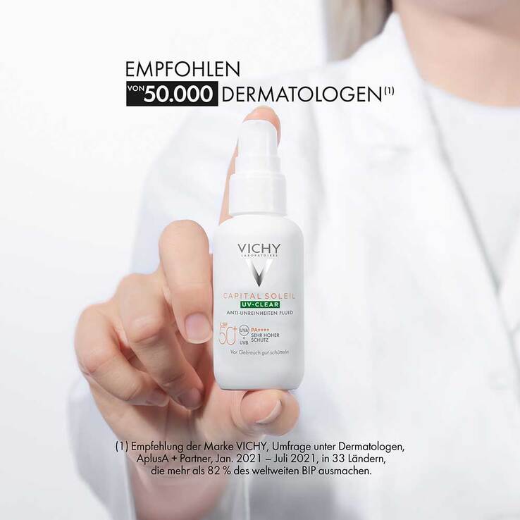 Vichy Capital Soleil UV-Clear LSF 50 + , 2x40 ml