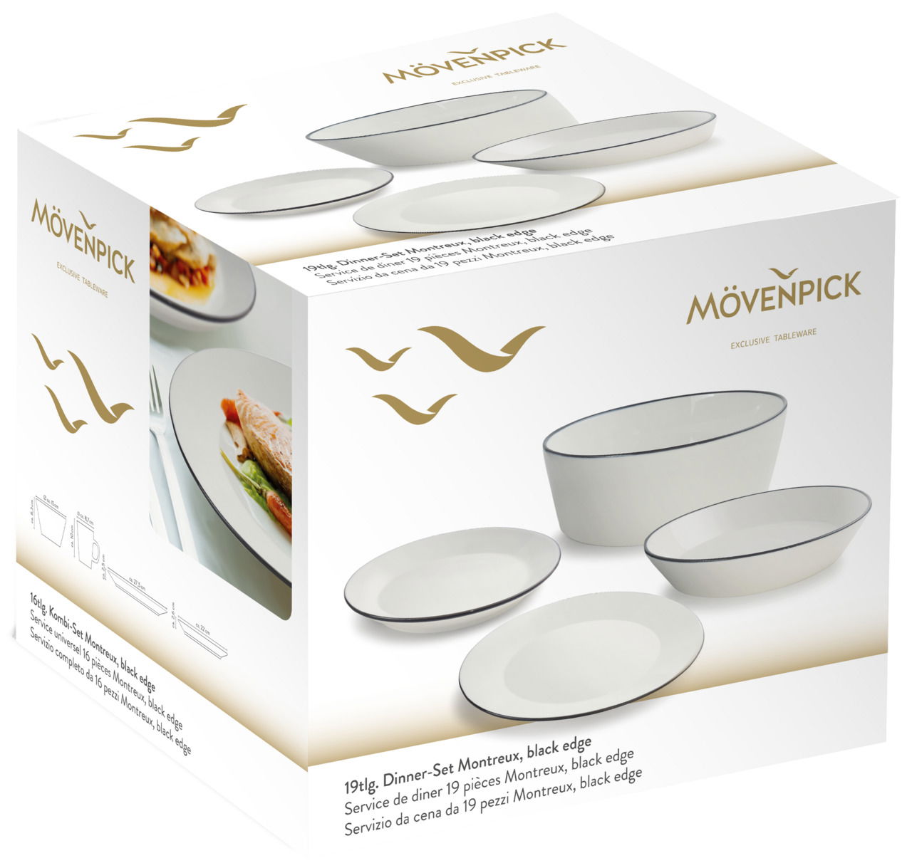 Mövenpick Dinnerset 19-tlg. MONTREUX