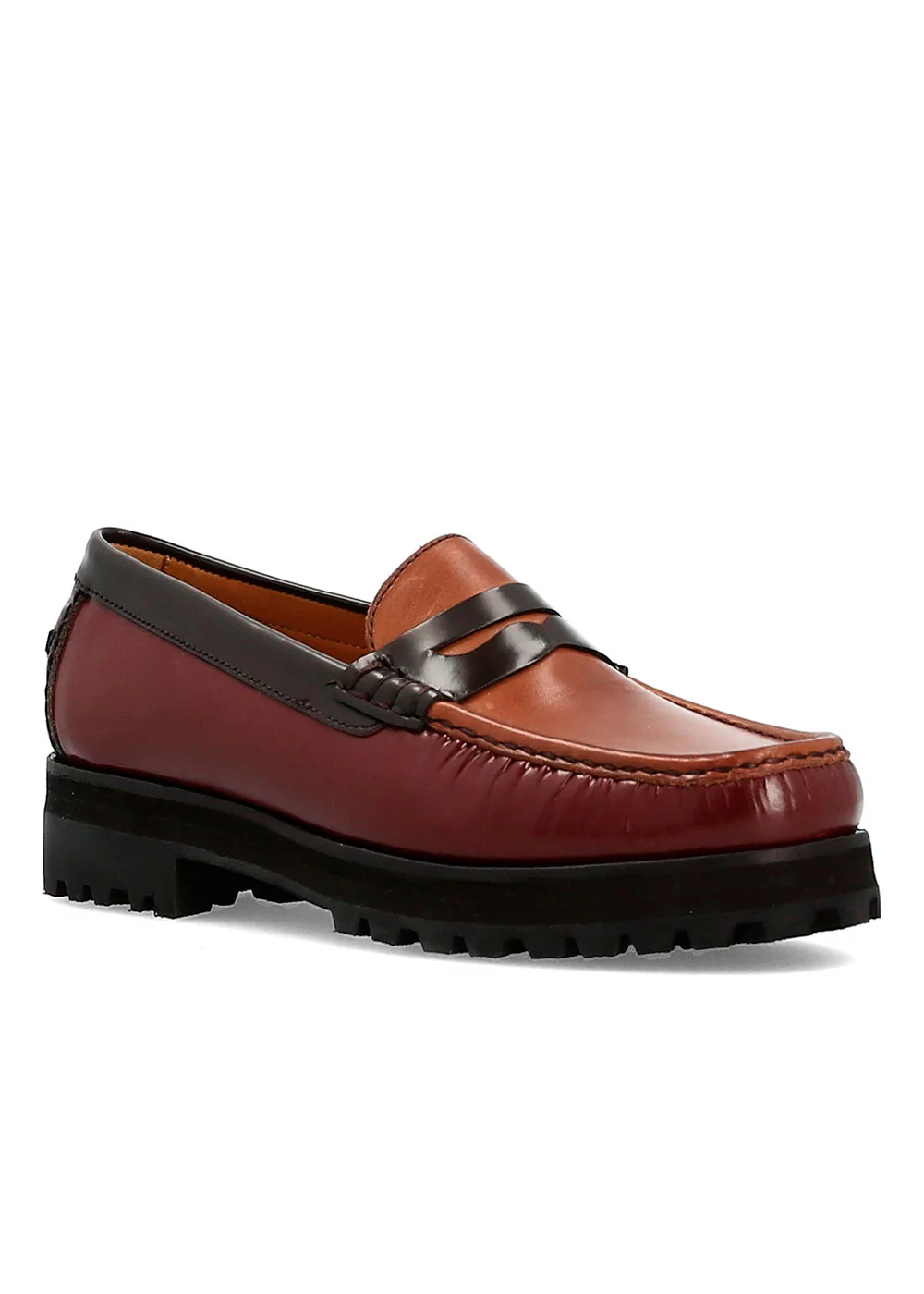 MOCASSIN LUG MOC TRICOLORE